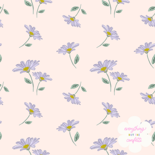 "Sweet Daisies" Seamless Digital Pattern
