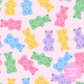 "Gummy Bears" (Pink) Seamless Digital Pattern