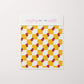 "Checkered Ladybugs" (Yellow) Seamless Digital Pattern