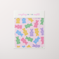 "Gummy Bears" (Pink) Seamless Digital Pattern