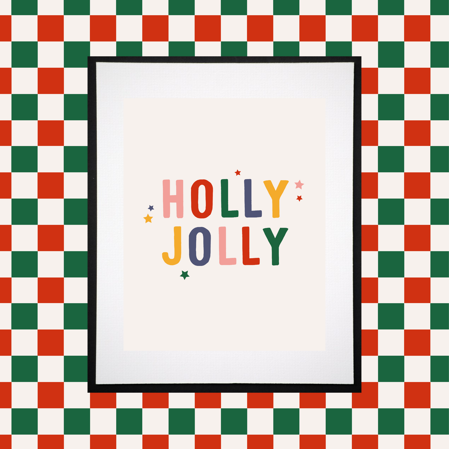 "Holly Jolly" Printable Artwork