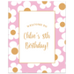 Sweet Daisies Party Sign Template