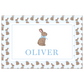 Personalized Chocolate Bunny Laminated Placemat
