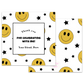 Smiley Face Favor Tag Template