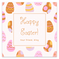 Easter Eggs Favor Tag Template