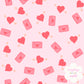 "Love Letters" Seamless Digital Pattern