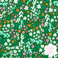 "Magic in the Garden" (Joyful Palette) Seamless Digital Pattern