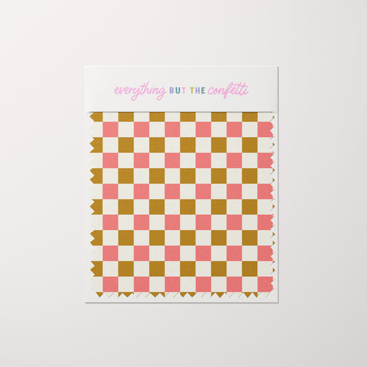 "Checkered Sorbet" Seamless Digital Pattern